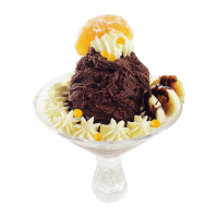 Banana Chocolate Snow Ice